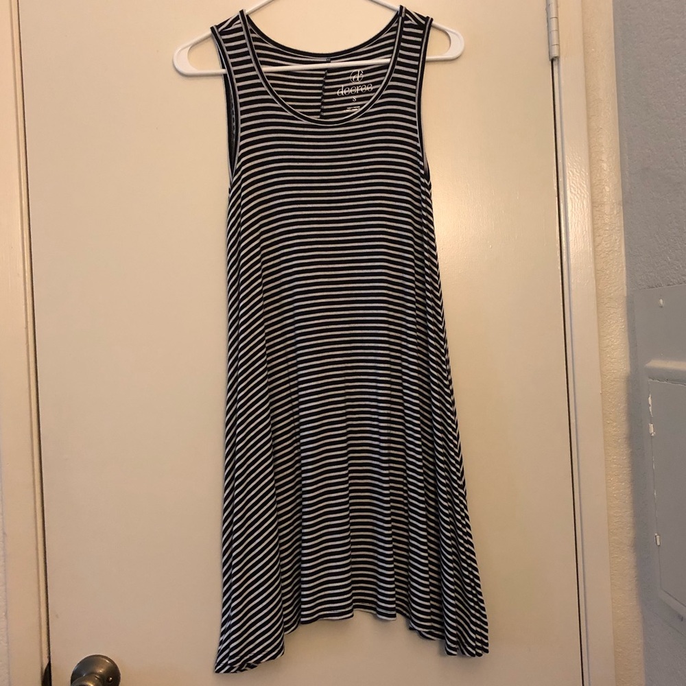 Decree Striped Tunic Dress